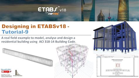 ETABS v18 Tutorials .